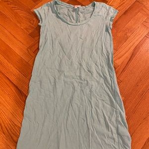 Gap light blue tshirt dress